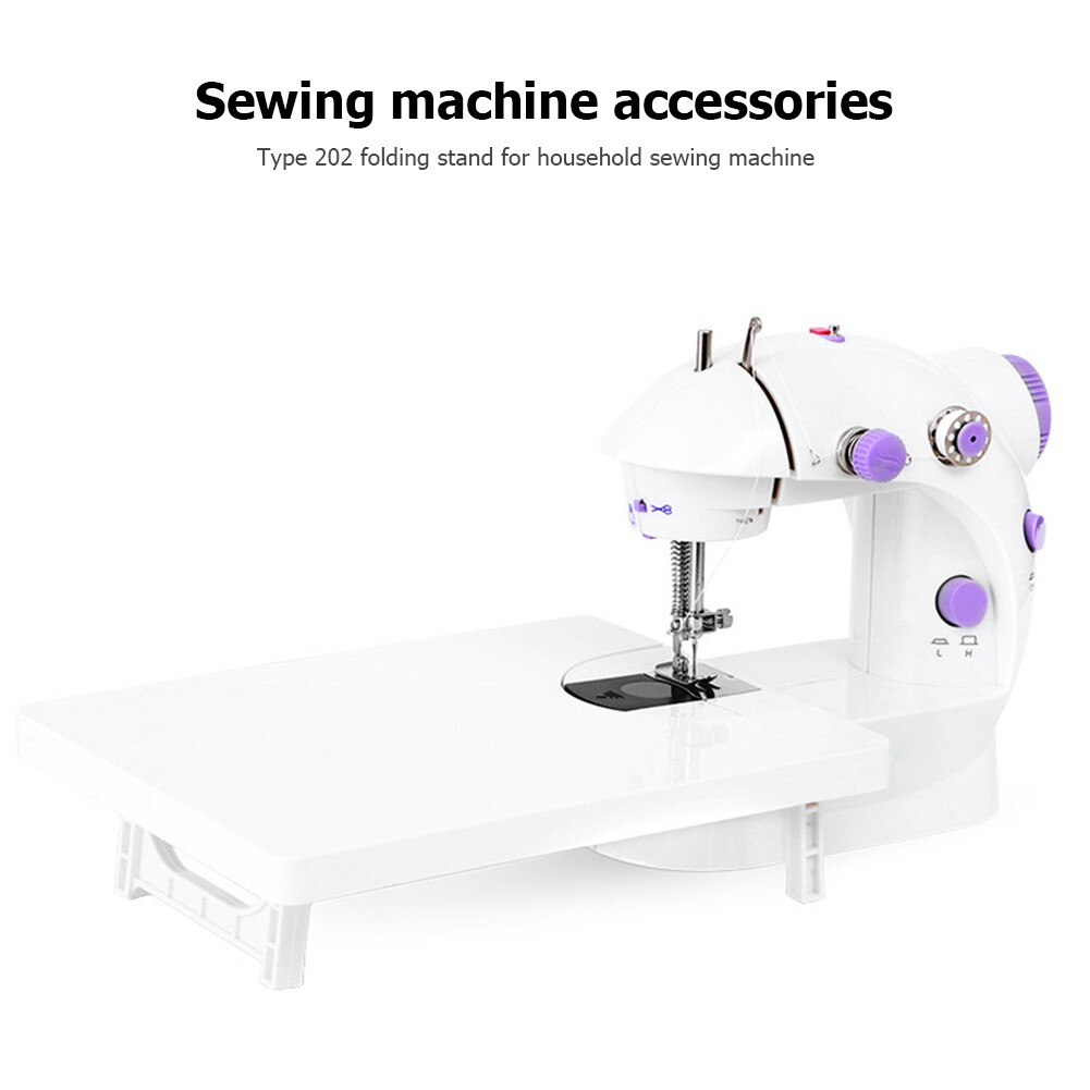 Plastic Sewing Machine Extension Table Folding Household Desk for Model 202