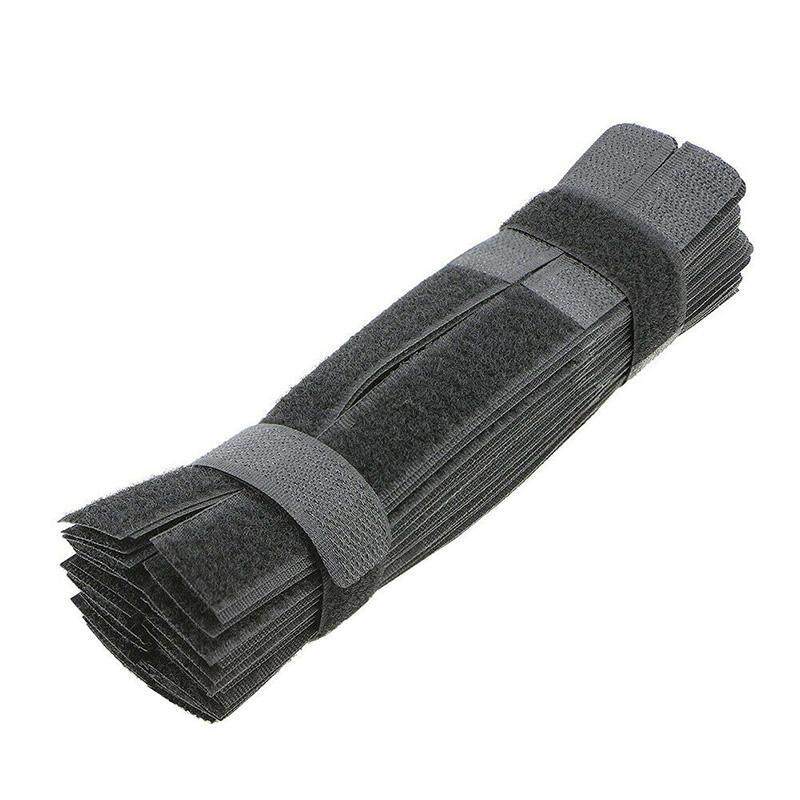 Bảng giá Lý Tưởng 50 Cái Tái Sử Dụng Dây Nylon Velcro Dây Cáp Dây Vòng Ties Dây Buộc Chặt
