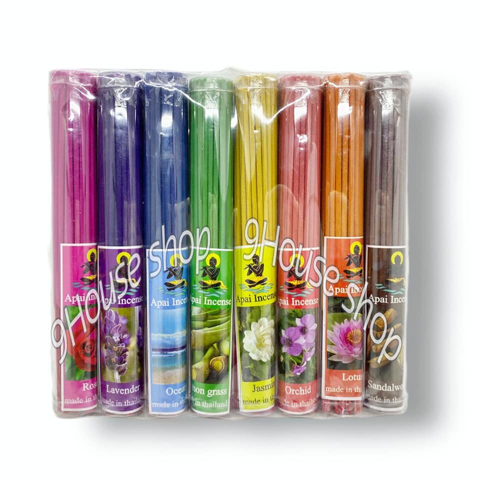 01 bó Nhang Thơm Aroma Incense Thái Lan 20cm (Bó 50 cây/ mỗi bó 1 hương)