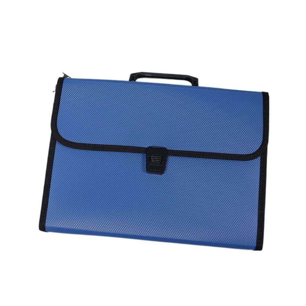 MMLUCK Hand Held Office Paper Folder Briefcases Storage Wallet School Document Organ Bag Document Organiser A4 File Folder Expanding File Bag