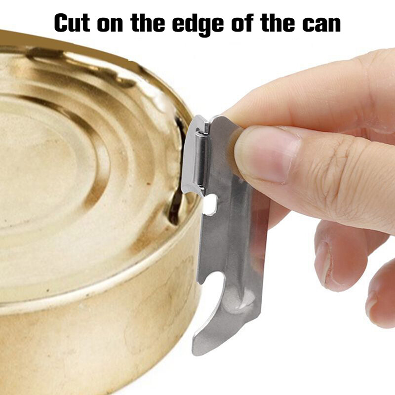 Tinmou Utili-key Stainless Steel Multi-function Can Opener Opener Folding Mini Opener