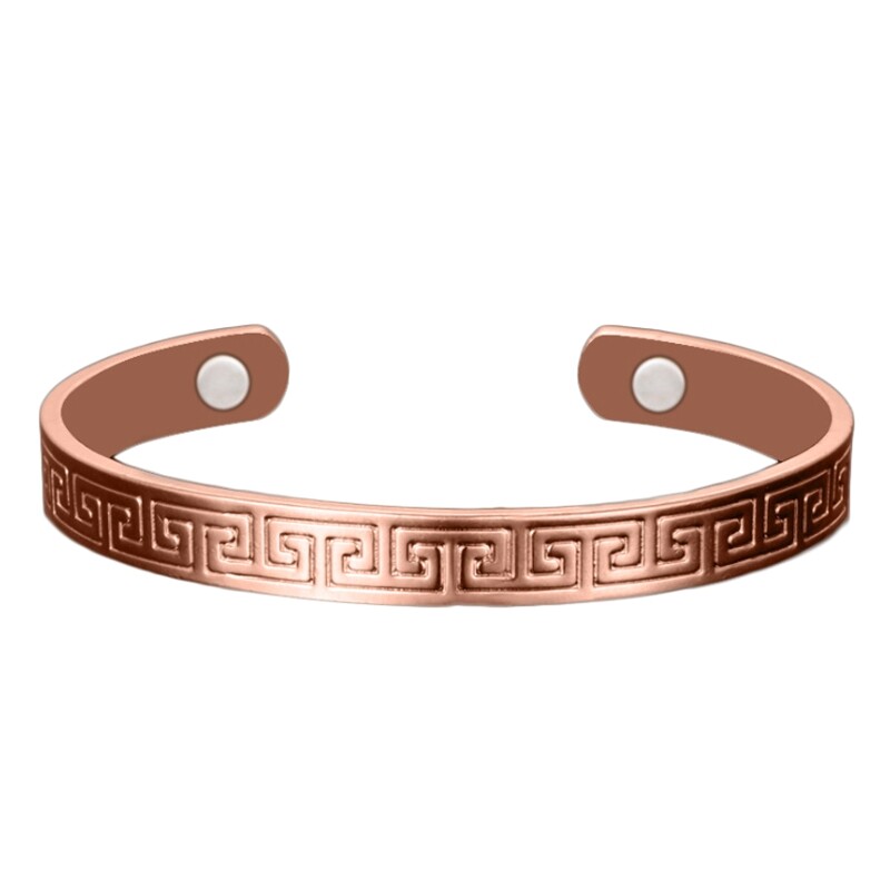 Copper Bracelet Magnetic Healing Therapy Pain Relief Bangle Cuff Arthritis Gift