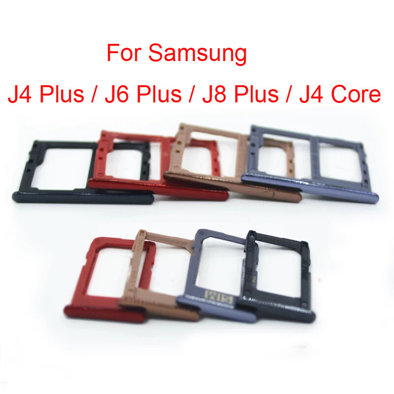 Khay Đựng Thẻ SIM Cho Samsung Galaxy J4 J6 J8 Plus