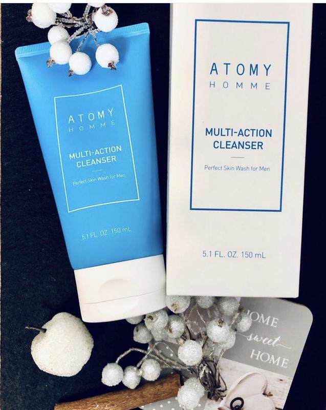 Atomy Homme Multi-Action Cleanser 男士多功能洁面乳 150ml | Lazada