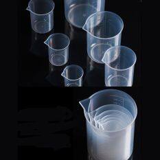 BGHTDC Phòng bếp Cốc chia độ Đồ nướng Nhựa Đổ Vòi Bình lỏng Ly đo lường Phòng thí nghiệm Beaker Cốc trong suốt