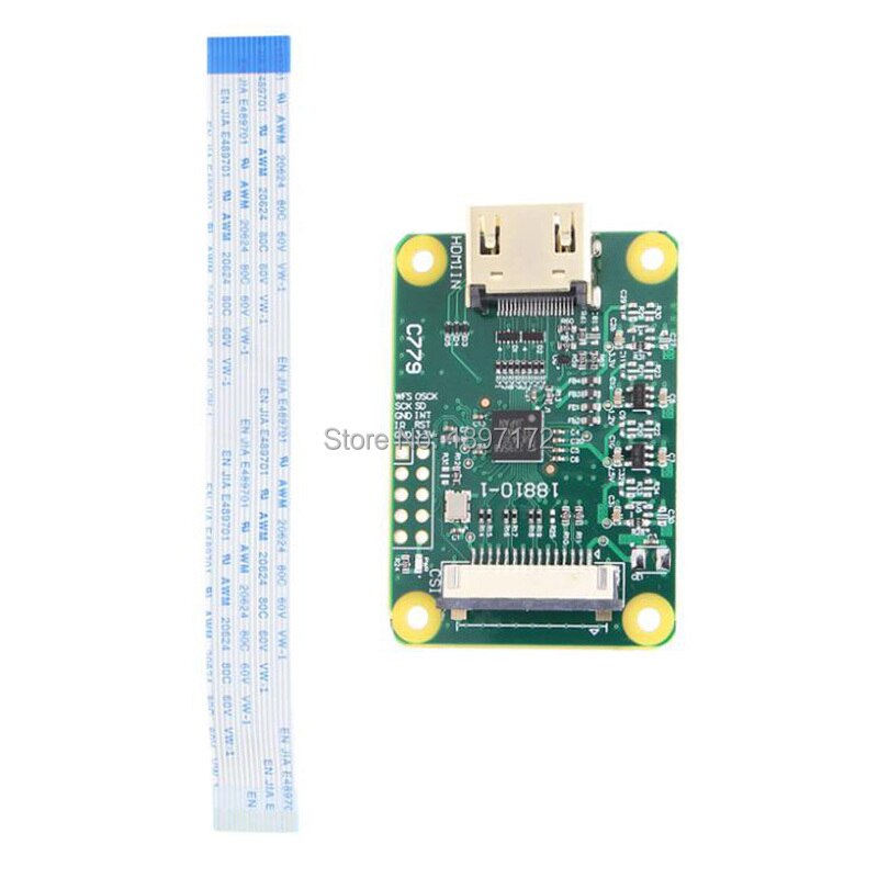 1 Bo Mạch HDMI Sang CSI-2 Của Máy Ảnh Raspberry Pi, Đầu Vào HDMI Hỗ Trợ Lên Đến 1080P25fps