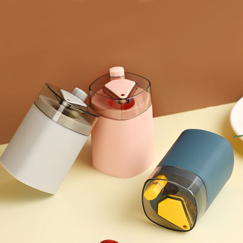 Multi-color creative automatic toothpick box portable toothpick storage box