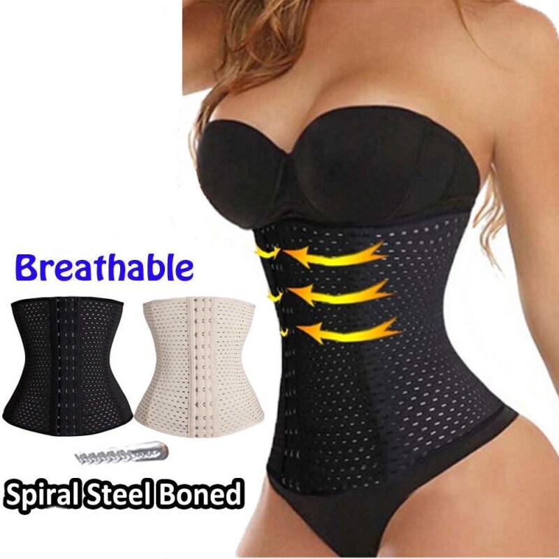 Phụ Nữ Eo huấn luyện viên Cincher Tummy girdle Belt Body Shaper Corset tông đơ