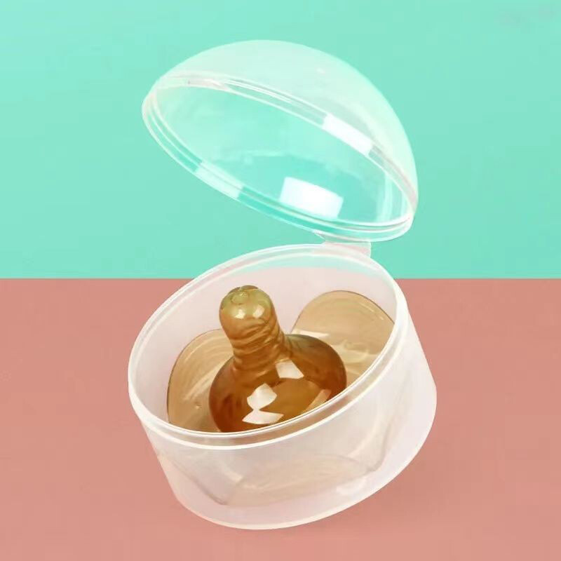 HamshMoc silicone Mommy breastfeeding nipple protection Anti Leak BPA Free nipple shield for baby breast feeding Essentials with box reusable and washable