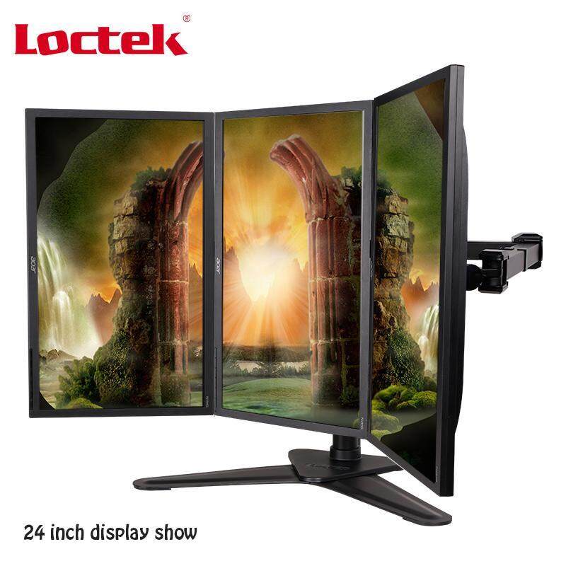 Loctek D2t 3 Lcd Desktop Stand Monitor Holder Electric Adjule Sit Stand Desk