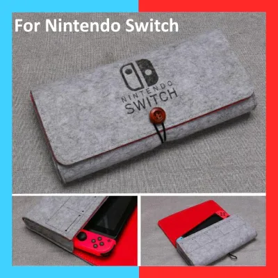 Storage Bag for Nintendo Switch Console Pika Case Durable Carrying Case For Nintendo Lite NS Switch Game Console Felt bag