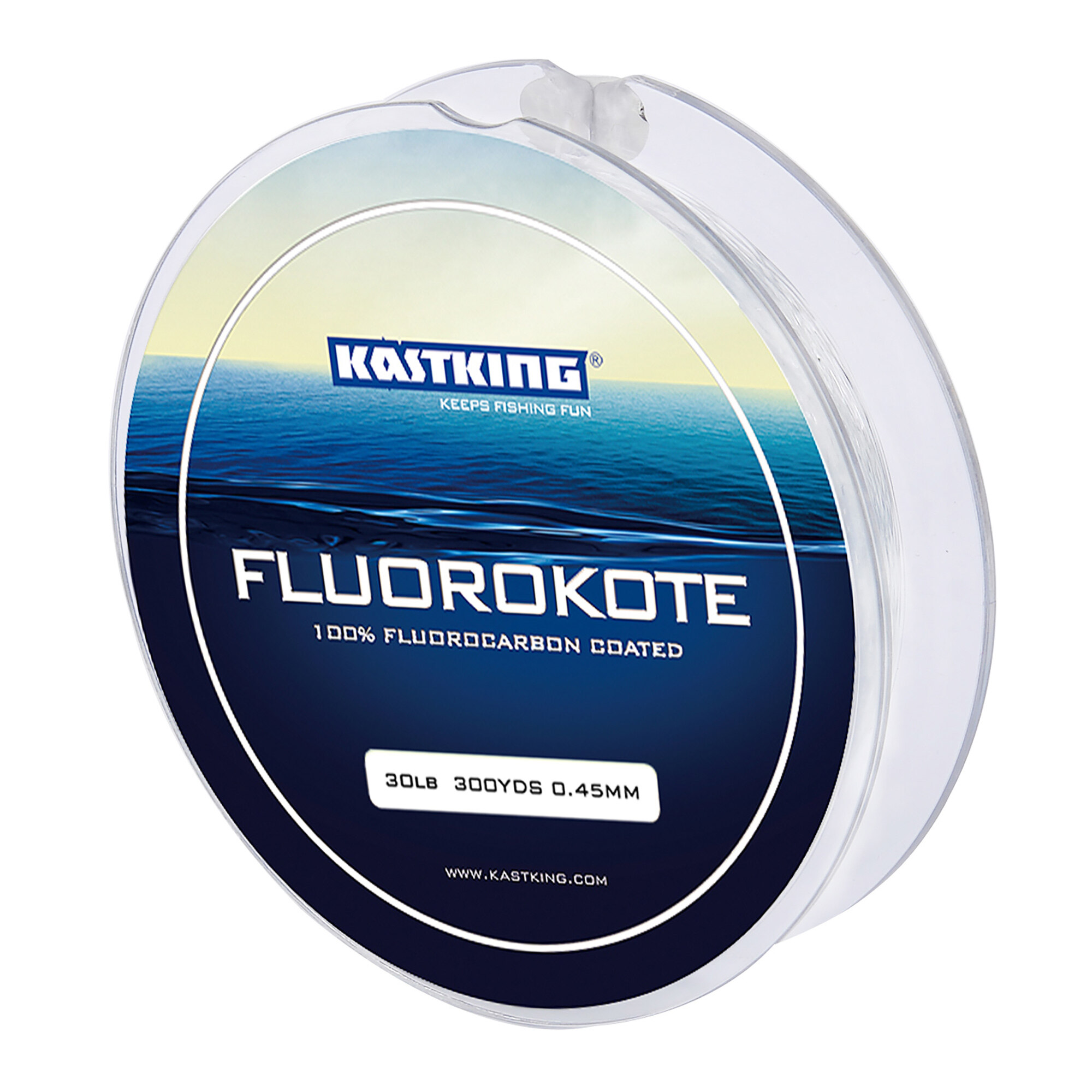 KastKing 300Yds/274Mเกรดญี่ปุ่น0.180.48มม.เคลือบFluorocarbonเอ็นตกปลา