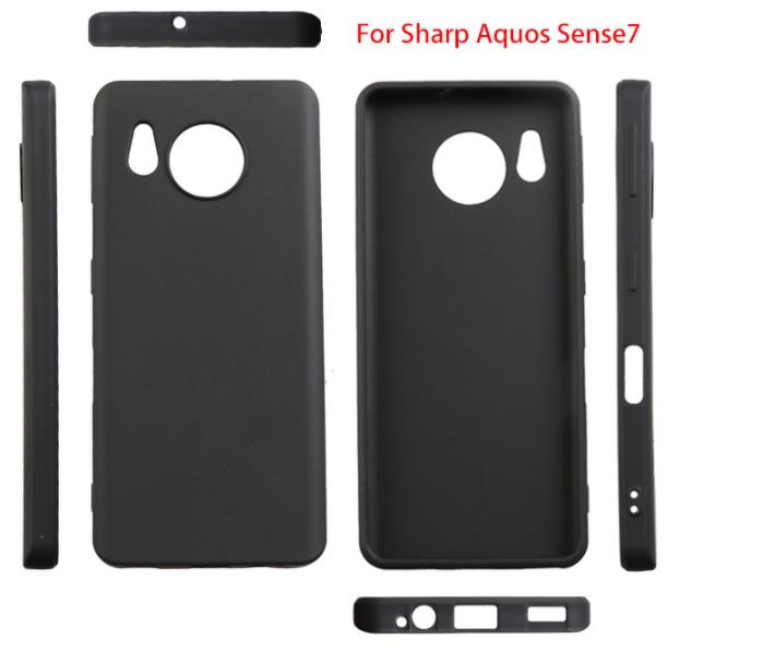 Ốp Nhựa TPU Mềm Cho Sharp Aquos Sense 7 Gel Silicone Vỏ Lưng Bảo Vệ Điện Thoại