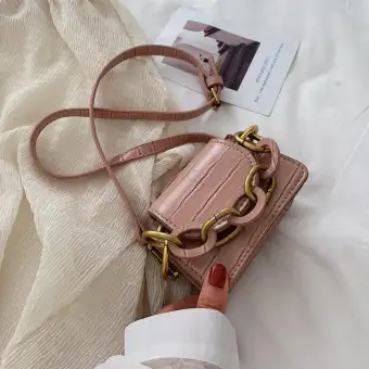 large chain bag