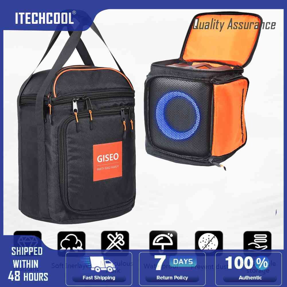 Top quality👍Waterproof Speaker Bag Case Large Capacity Portable Bluetooth-compatible Speaker Storage Bag with Adjustable Strap for JBL PartyBox Encore Essential