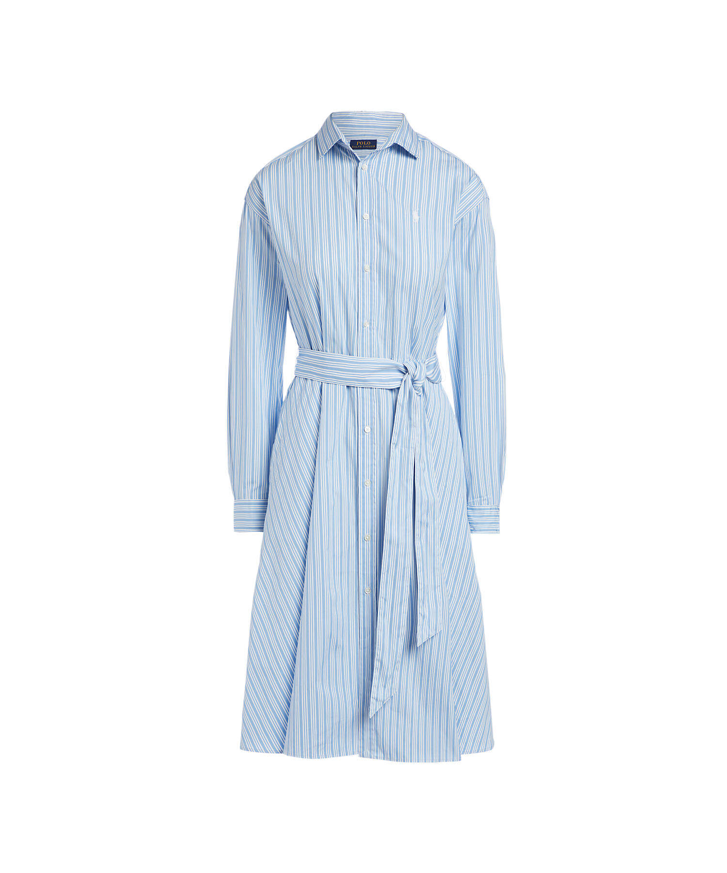 polo bear cotton shirtdress