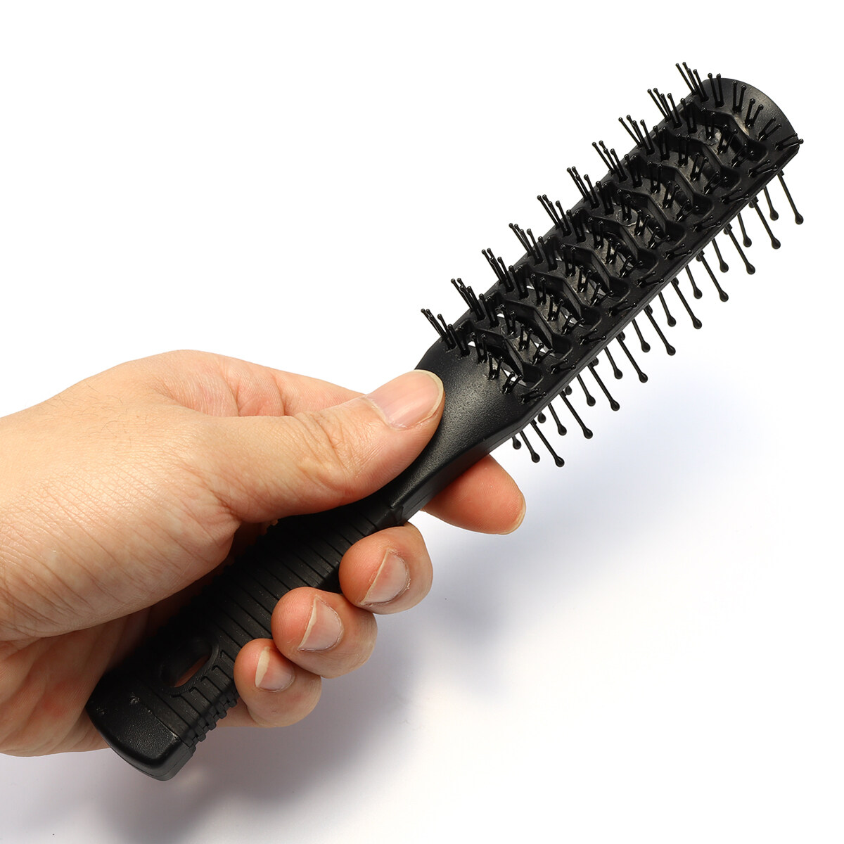 Hình ảnh Lược chải tóc 2 mặt chống rối chống tĩnh điện dùng để tạo kiểu tóc phù hợp cho các salon tóc chuyên nghiệp - INTL