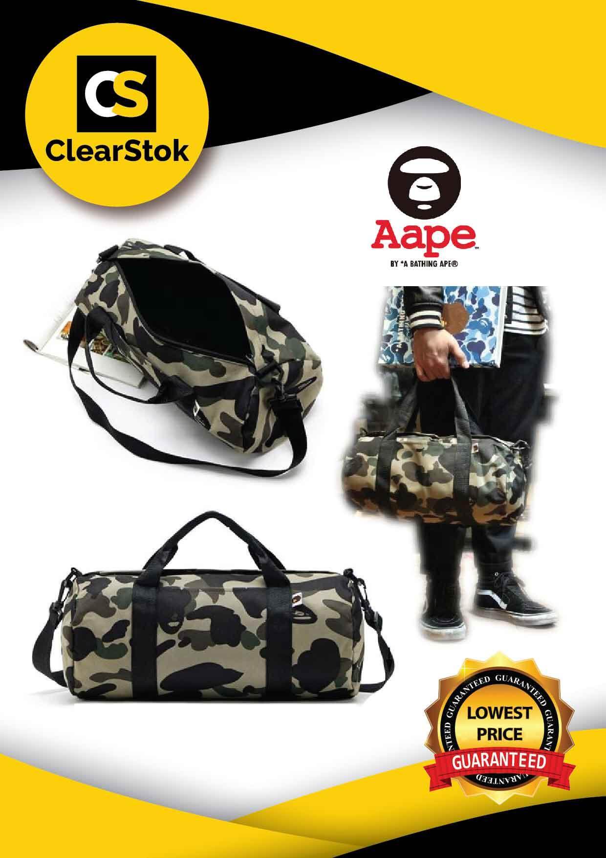bape gym bag