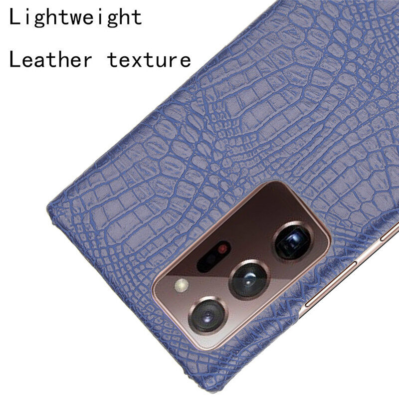 Ốp Lưng Điện Thoại Dành Cho Samsung Galaxy Note 20 / Note 20 Ultra 5G Vỏ Cứng PU + PC Họa Tiết Cá Sấu Ốp Cho Samsung Note20 Ultra 5G Ốp Lưng Bảo Vệ Chống Sốc Ốp Cho Samsung Galaxy Note 20 Ultra 5G