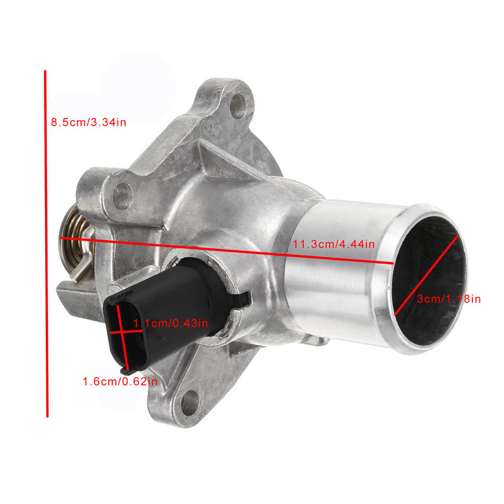 Deyuauto Thermostat & Coolant Assembly For Chevy Aveo Cruze Sonic Pontiac 1.6L 1.8L – Replaces 55564891