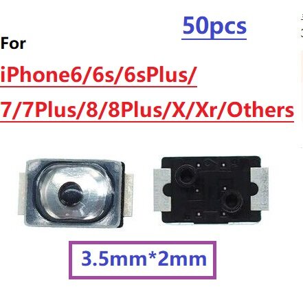 Micro công tắc Mini ON/OFF nút nguồn phím âm lượng được xây dựng trong Shrapnel Key cho iPhone 6 7 8 x XS 6S Pro và những người khác