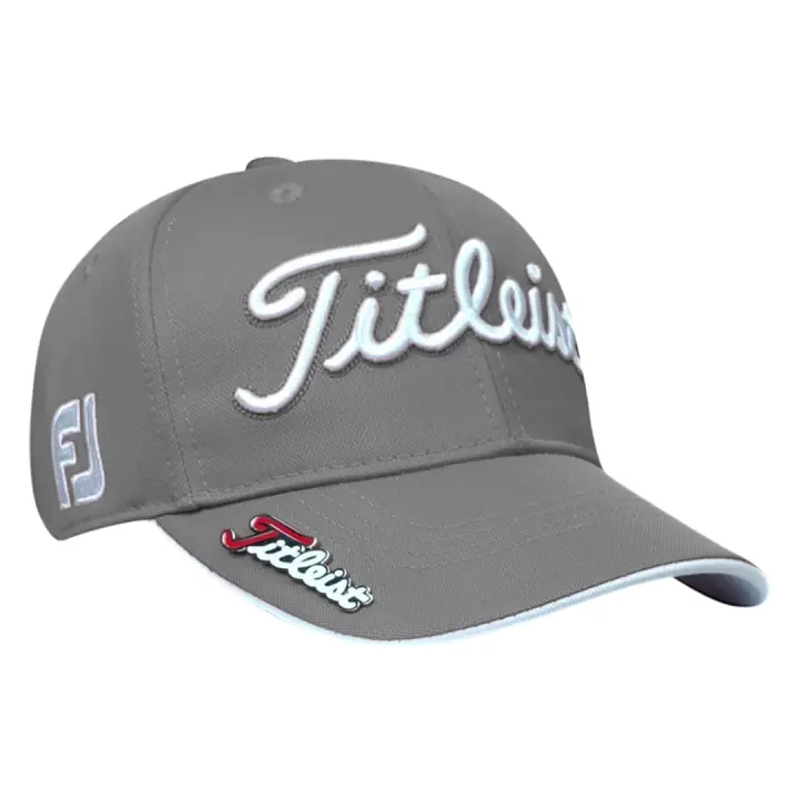 titleist hat with magnetic ball marker