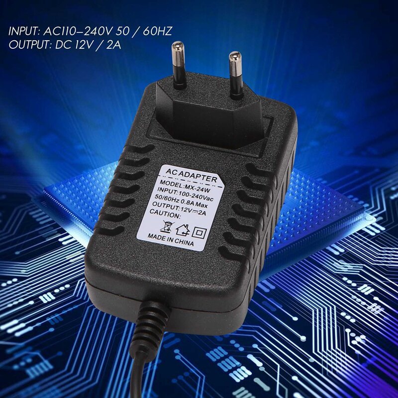 Universal Europe Charger AC 12V2A Sector Adapter for Microsoft Surface RT Pro 2 Tablet