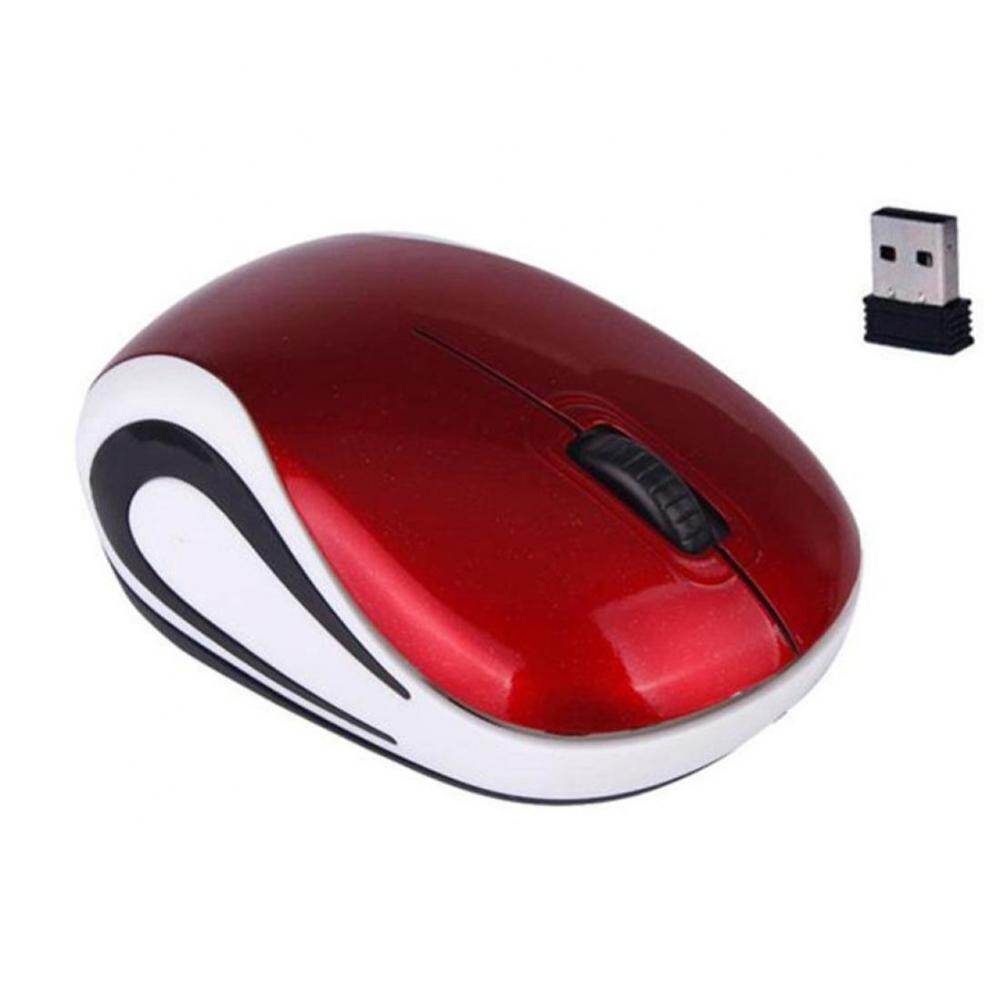 Chuột Mini Không Dây Máy Tính Chơi Game Chuột USB Quang Học Tiện Dụng Mause 1600DPI Cho Máy Tính Xách Tay Quà Tặng