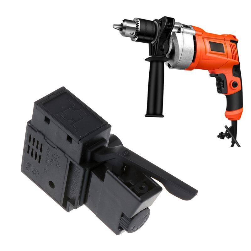 FA2-6/1BEK Lock on Trigger Switch Electric Hand Drill Speed Control Push Button lacement Parts Power Tool Switch