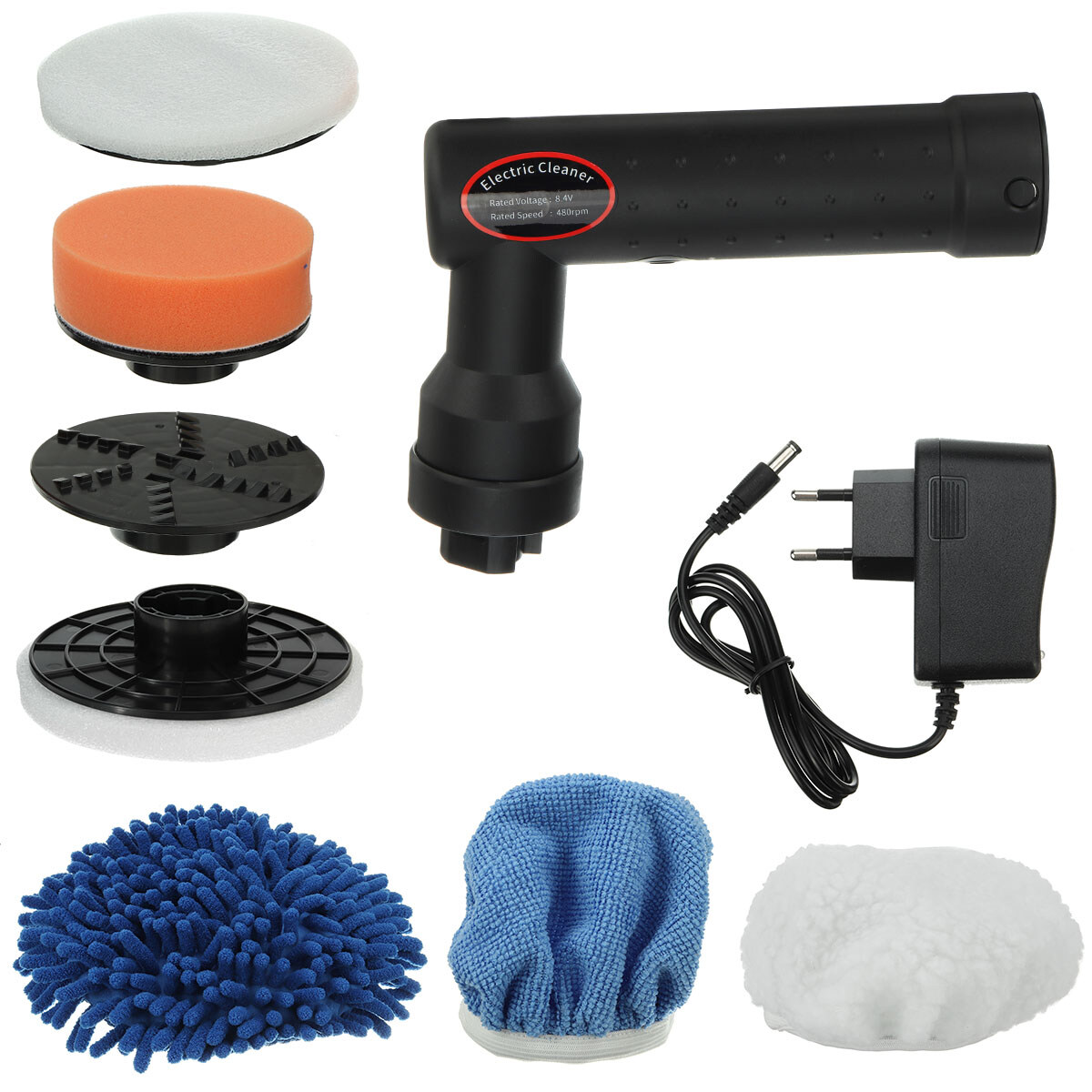 Portable Cordless Electric Car Polisher Car Polishing Machine Cleaner