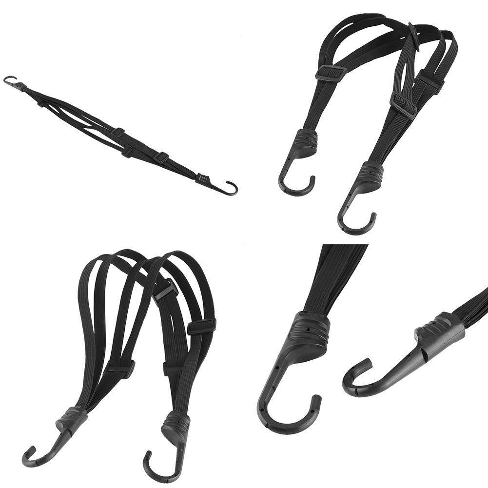 【HOT SALE】Dây cột giữ nón bảo hiểm hành lý trên xe máy có tính đàn hồi với 2 móc tiện dụng đa chức năng giá tốt - INTL