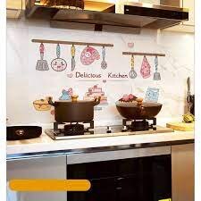 Decal dán bếp ⚡️ Giấy dán bếp cách nhiệt chống dầu mỡ, kích thước (60 x 90cm)