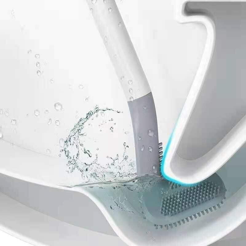 Chổi cọ toilet silicon thông minh