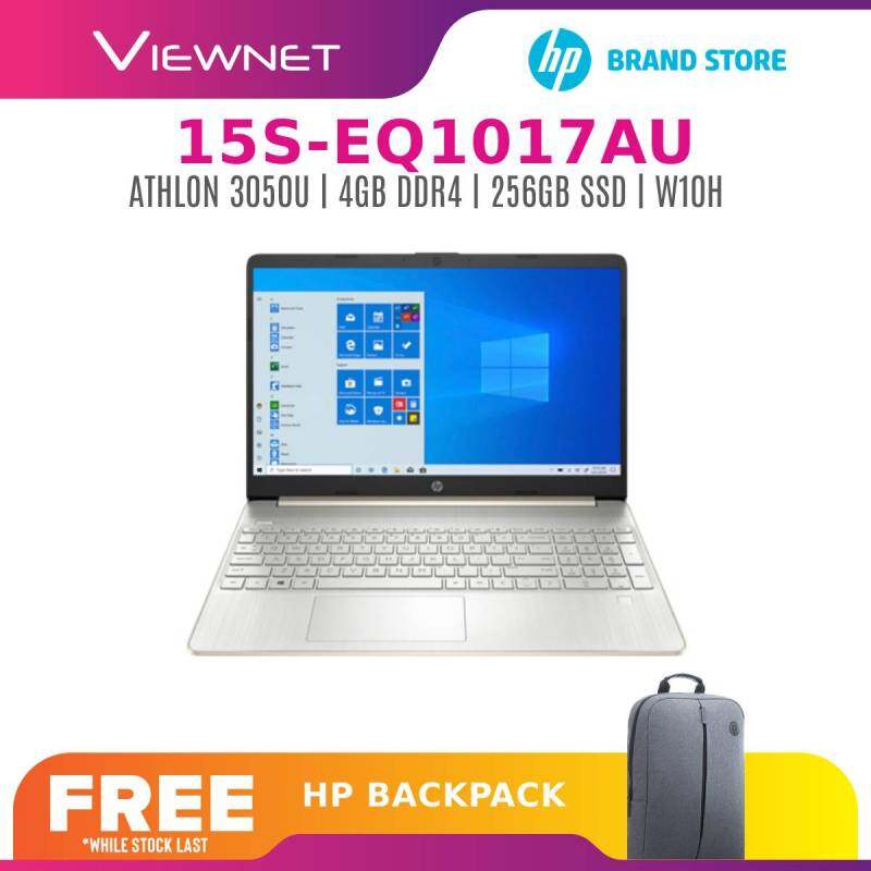 HP Laptop 15S-EQ1017AU / 15S-EQ1018AU AMD 3050U/ 4GB SDRAM/ 256GB SSD/ 15.6 HD (3N935PA/ 3N949PA) Malaysia