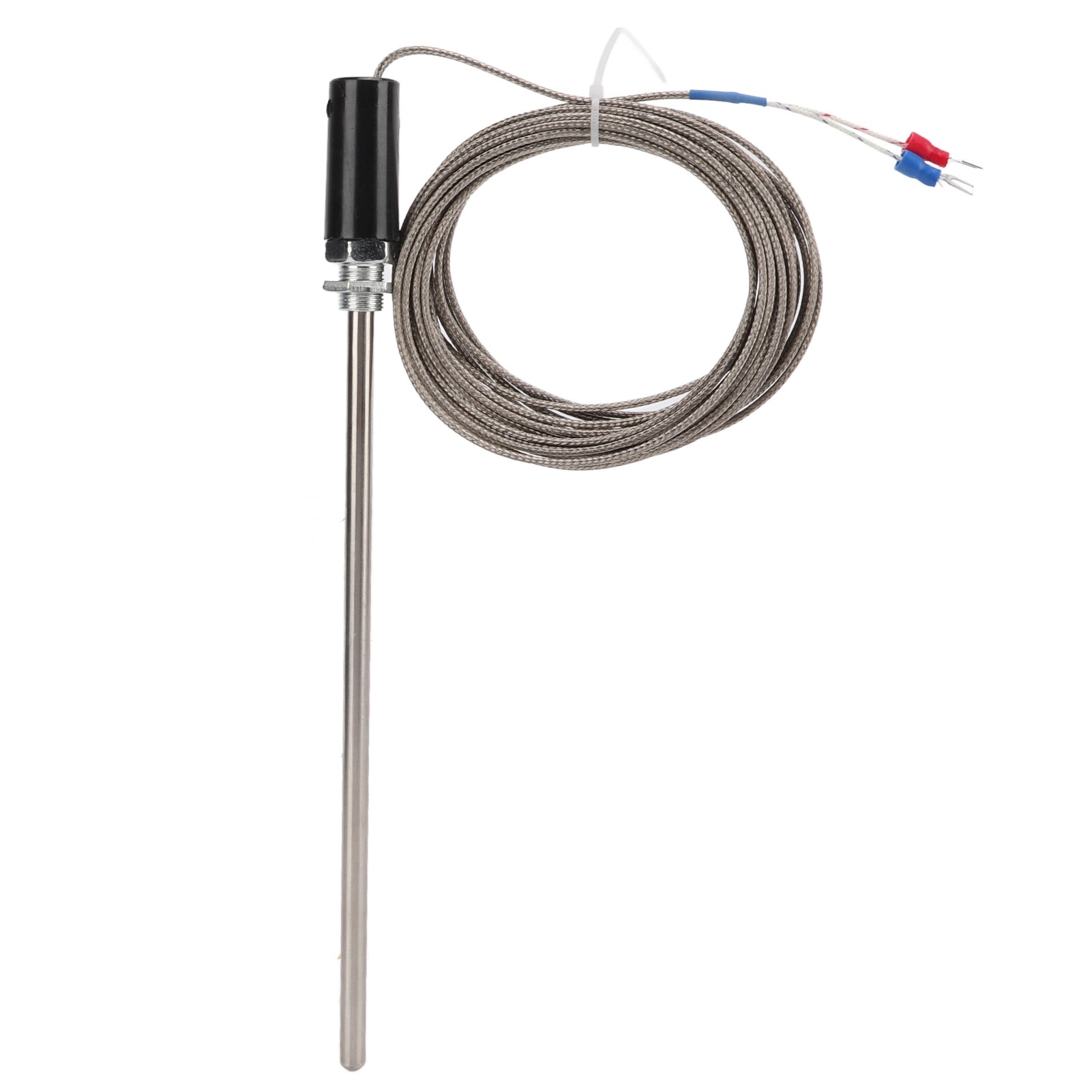 M12 Probe Type Thermocouple K Type Stainless Steel Temperature Sensor Temperature Probe 5M