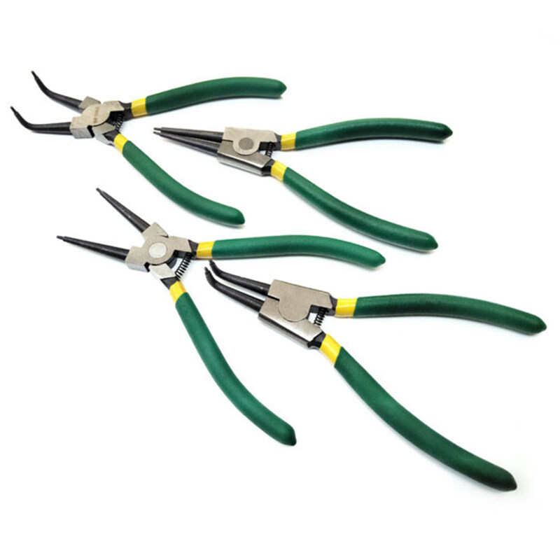 4Pcs MultiFunction Snap Ring Pliers MultiTool MultiCrimp Tool Inner