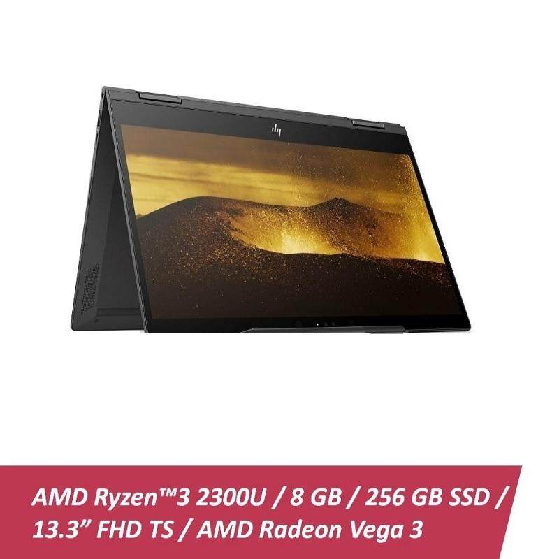 HP ENVY x360 13-ag0001AU Notebook Dark Ash Silver (AMD Ryzen 3-2300U, 8GB RAM, 256GB SSD, Radeon Vega 3, Win10) + Free HP Backpack Malaysia