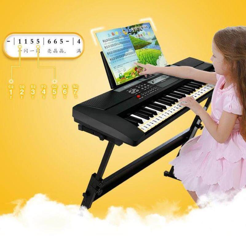 61 KEYS MULTI-FUNCTION DIGITAL ELECTRONIC KEYBOARD INPUT USB DIGITAL PIANO MUSIC KEYBOARD Malaysia