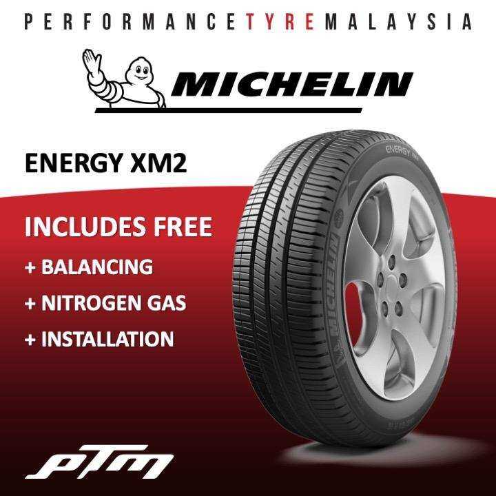 Michelin ENERGY XM2 13 14 15 16 inch (FUEL SAVING TYRE) TAYAR TIRE with