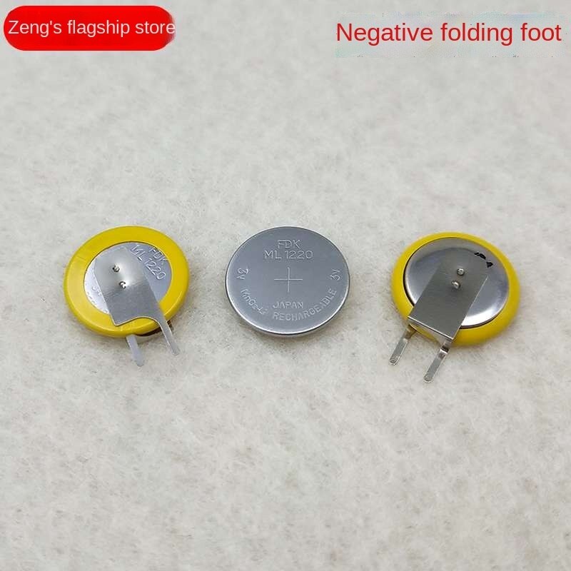 New Original ML1220 3V rechargeable button lithium battery 1battery