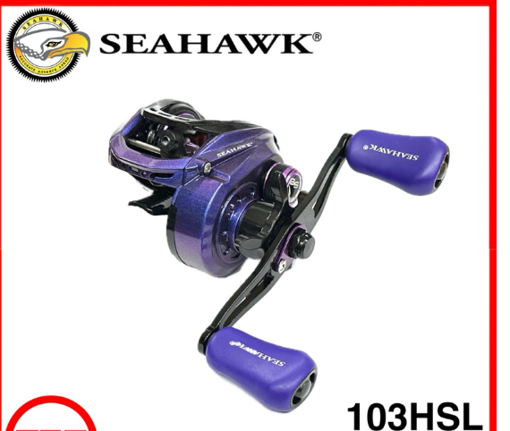 2024 New SEAHAWK Bass Strike 103HSL Baitcast Reel BC Baitcasting