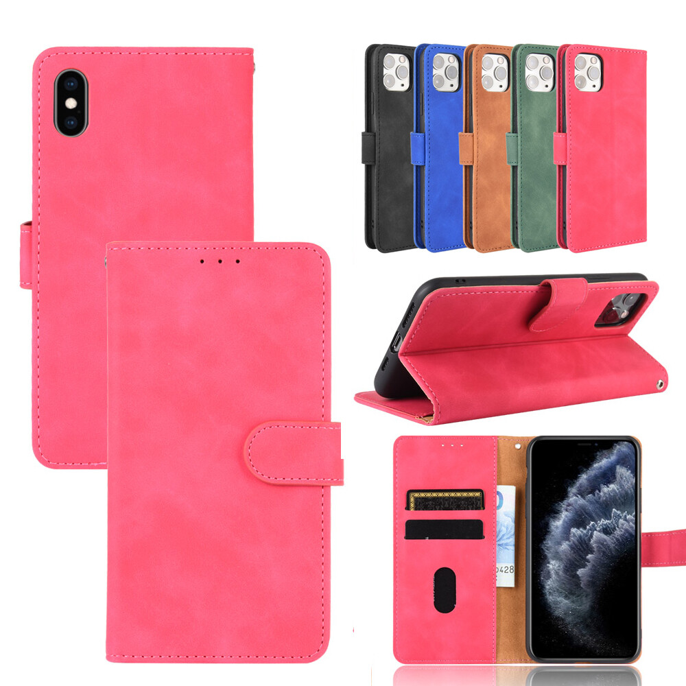 Ốp Lưng Cho Apple iPhone 6 6S 7 8 Plus SE 2020 X XS XS Max 11 12 Pro Max 12 Bao Da Retro Từ Tính Mini, Có Khe Cắm Thẻ Đứng