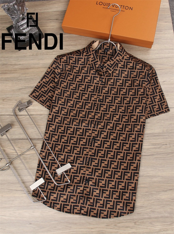 fendi button down shirt