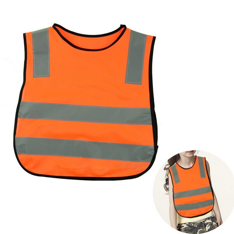 Kids Safety Security High Visibility Vests Road Traffic Children Reflective Reflector Vests Clothing Jacket Hot Sale