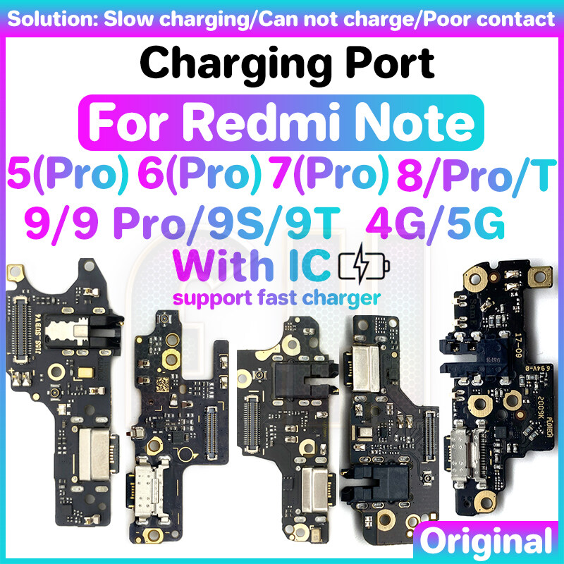 charging port note pro support fast charging