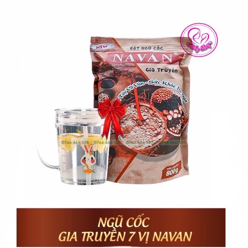 [ HOÀN TIỀN 10% ]Ngũ cốc dinh dưỡng Navan + tặng ly