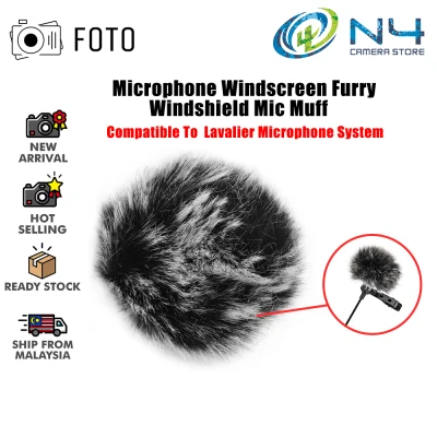 Lapel Mic Fur Windshield for BY-M1 BY-M2 BY-M3 BY-WM4 BY-WM8 Pro K2 K1 BY-WM6S Wireless Lavalier Microphone System