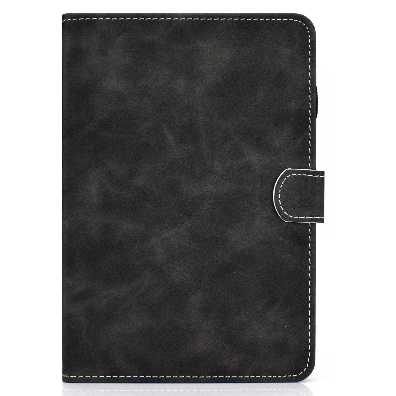 Flip Cover for 2020 Amazon Kindle Fire HD8 Casing HD8 Plus Business Solid Color Soft TPU Case with Card Slot Stand