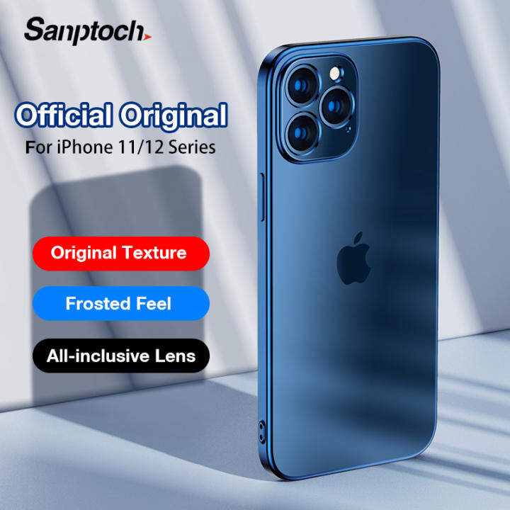 Sanptoch Vỏ điện thoại mạ mờ nguyên bản cho iPhone 11/12/13 Pro Max Vỏ máy ảnh đầy đủ cho iPhone 13 Mini Vỏ bảo vệ trong suốt siêu mỏng – Sanptoch ,SKU : 1028650177_VNAMZ-3451900951 >>>🇻🇳 Top1Vietnam 🛒>>> lazada.vn 🇻🇳🇻🇳🇻🇳🛒🛍🛒