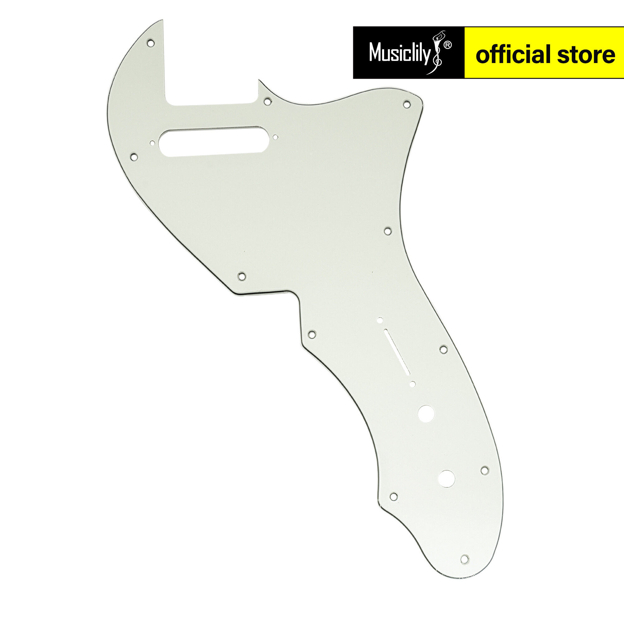 Musiclily Pro 11 Holes Guitar Pickguard For USA Fender 69 Tele Thinline Style Electric Guitar